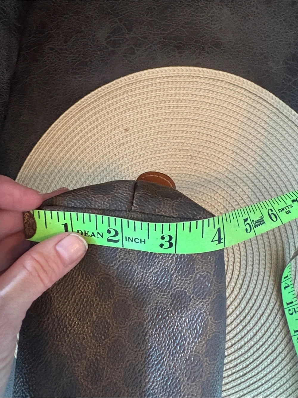 Celine Macadam Cosmetic/toiltry Pouch